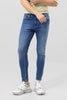 Raddit Sky Blue Skinny Jeans