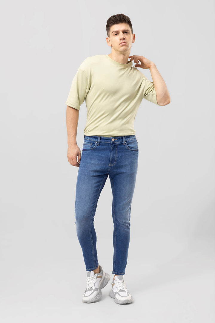 Raddit Sky Blue Skinny Jeans