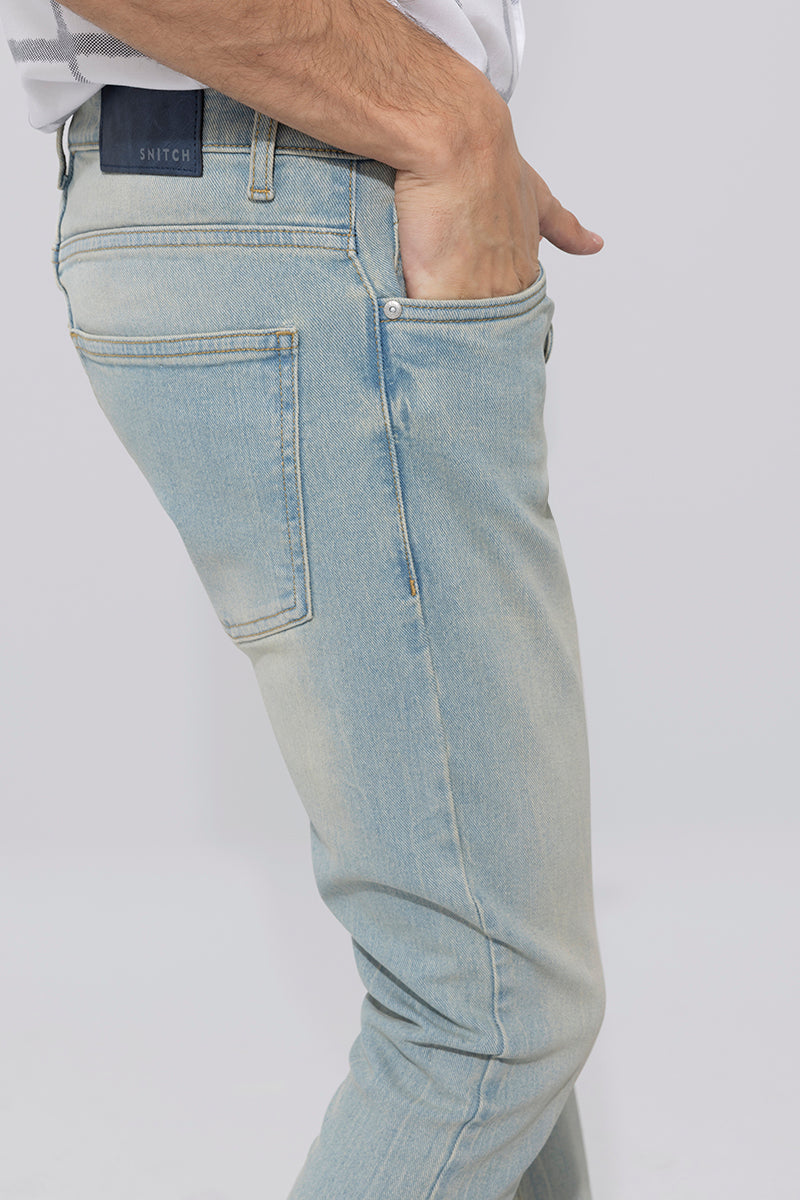 Wizzy Ice Blue Skinny Jeans