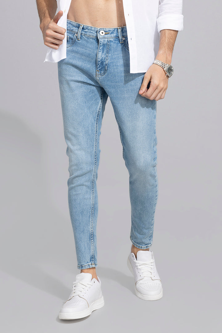 Wizzy Sky Blue Skinny Jeans