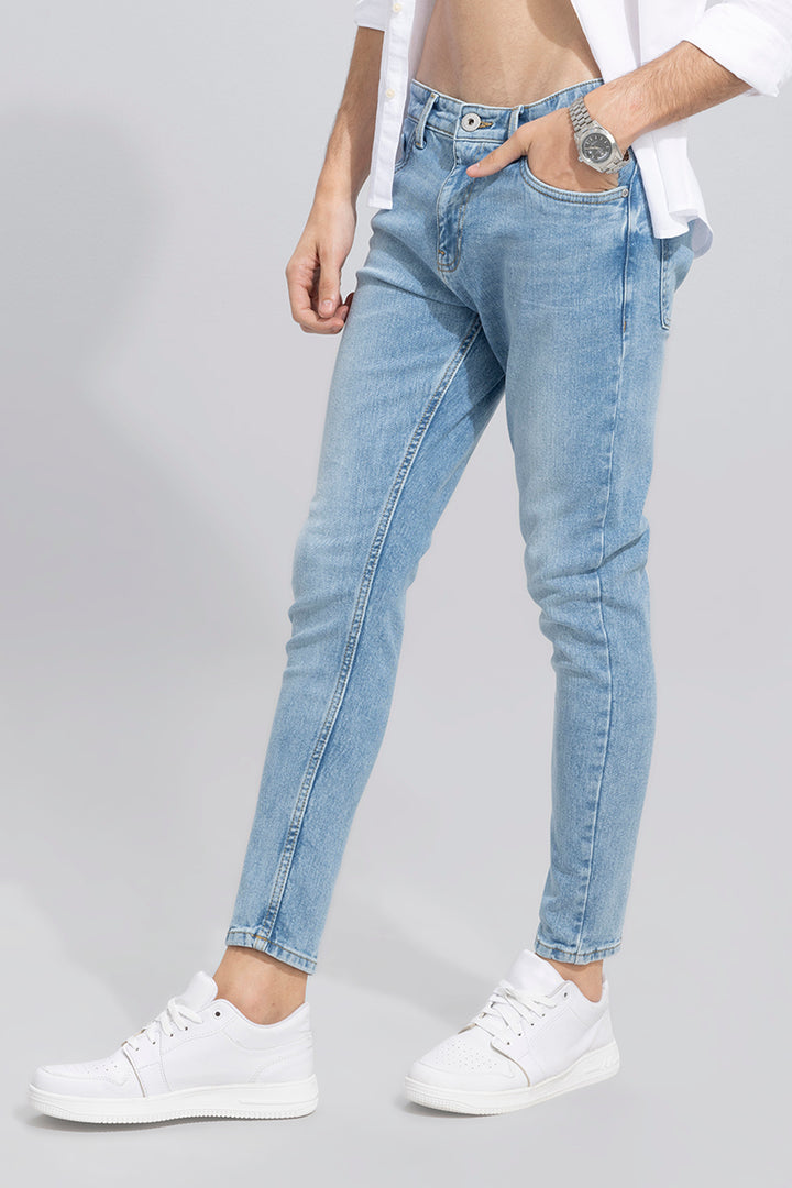 Wizzy Sky Blue Skinny Jeans