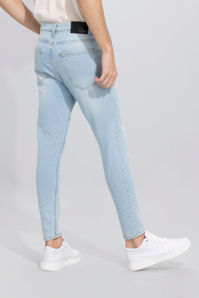 Vasper Ice Blue Skinny Jeans