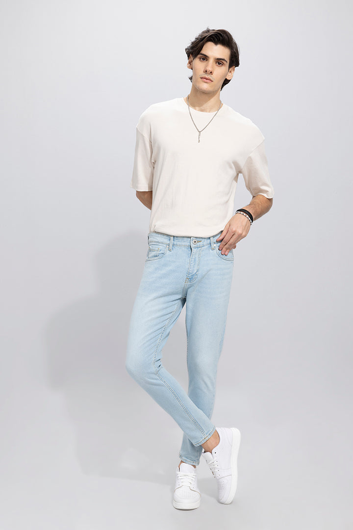 Vasper Ice Blue Skinny Jeans