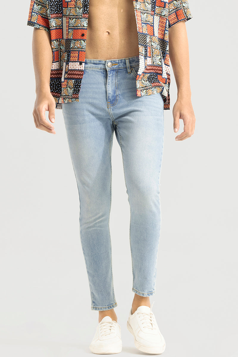 Magnus Sky Blue Skinny Jeans