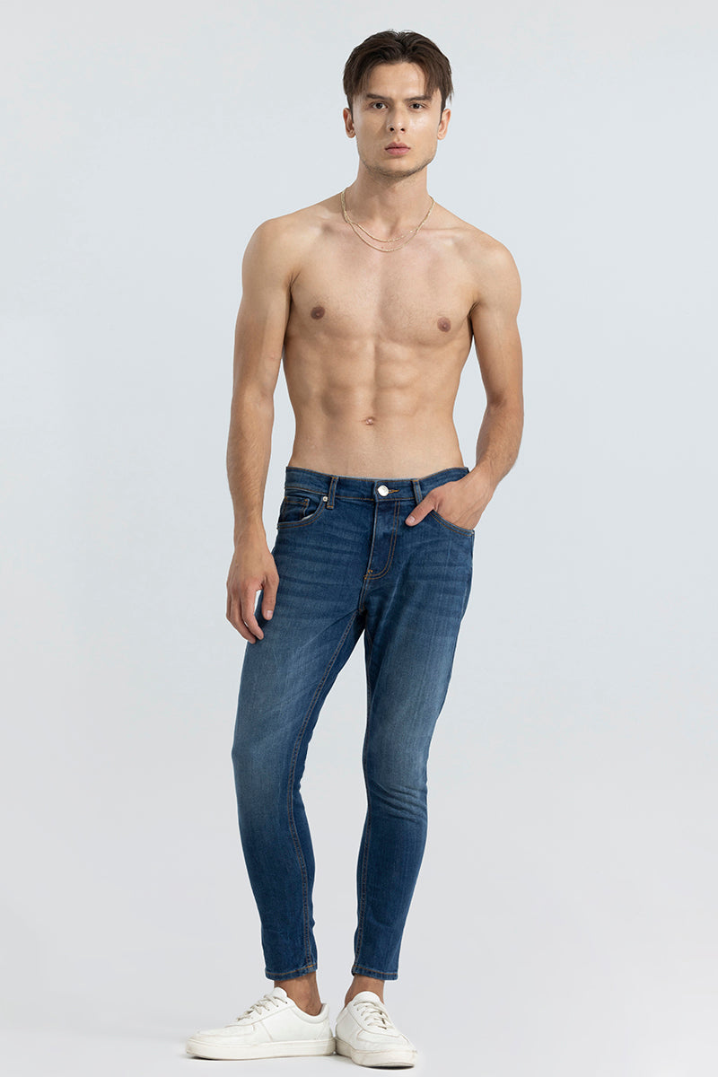 Oceanic Mid Blue Skinny Jeans