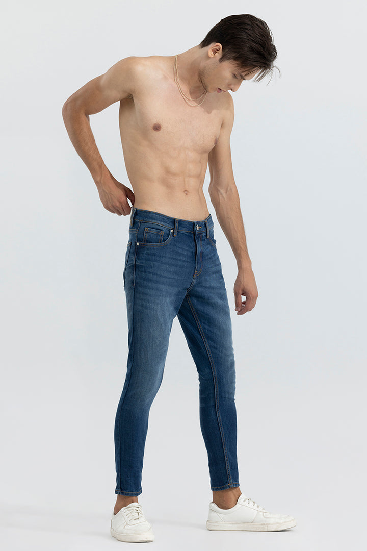 Oceanic Mid Blue Skinny Jeans