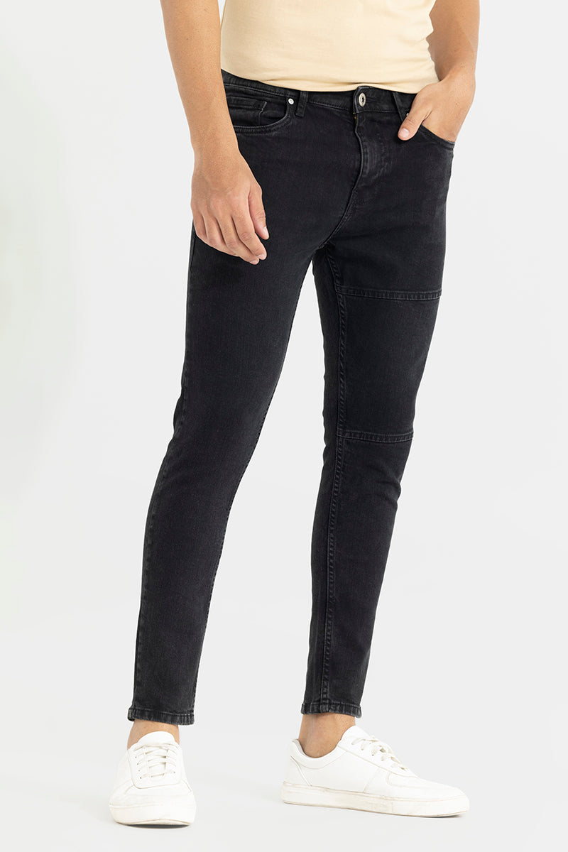 Ragger Black Skinny Jeans