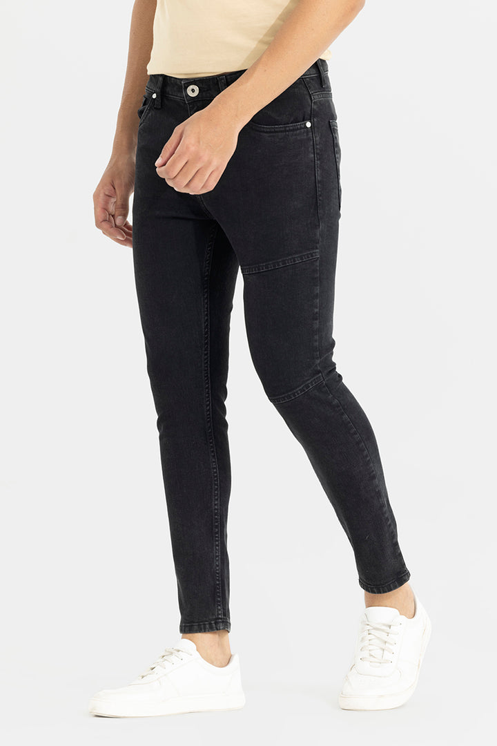 Ragger Black Skinny Jeans