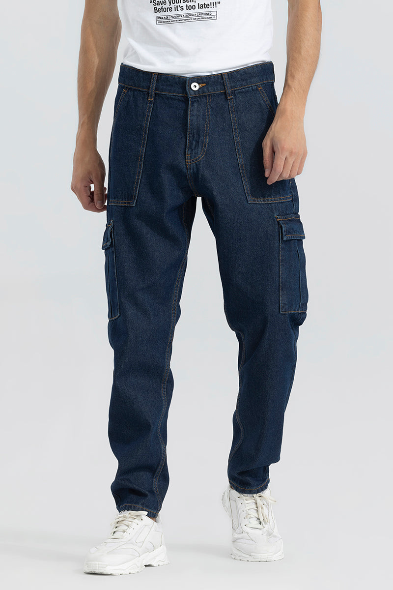 Dawn Blue Baggy Fit Jeans