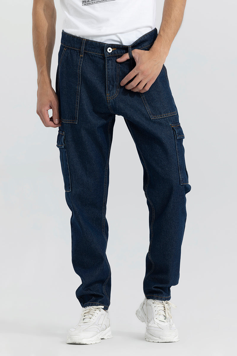 Dawn Blue Baggy Fit Jeans