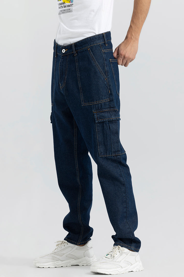 Dawn Blue Baggy Fit Jeans