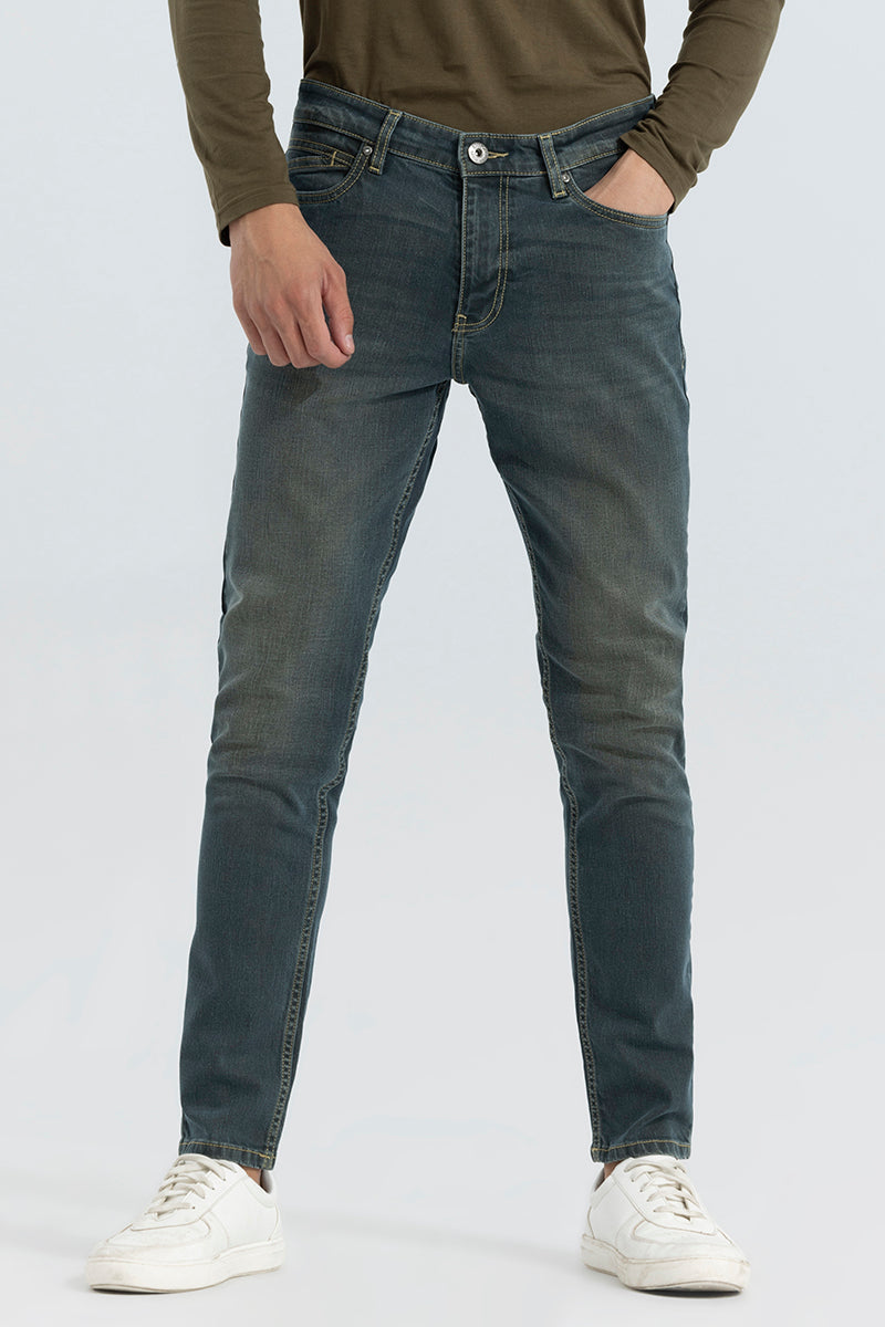 Ryan Dusky Blue Slim Fit Jeans