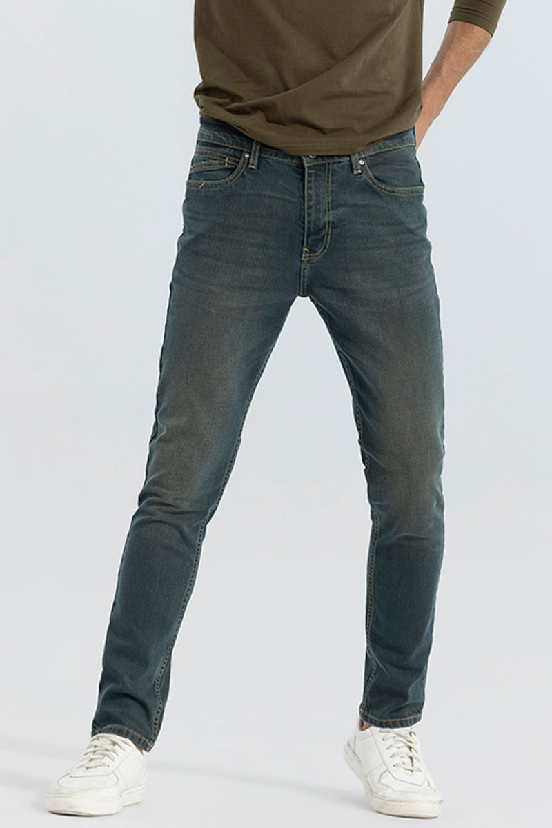 Ryan Dusky Blue Slim Fit Jeans