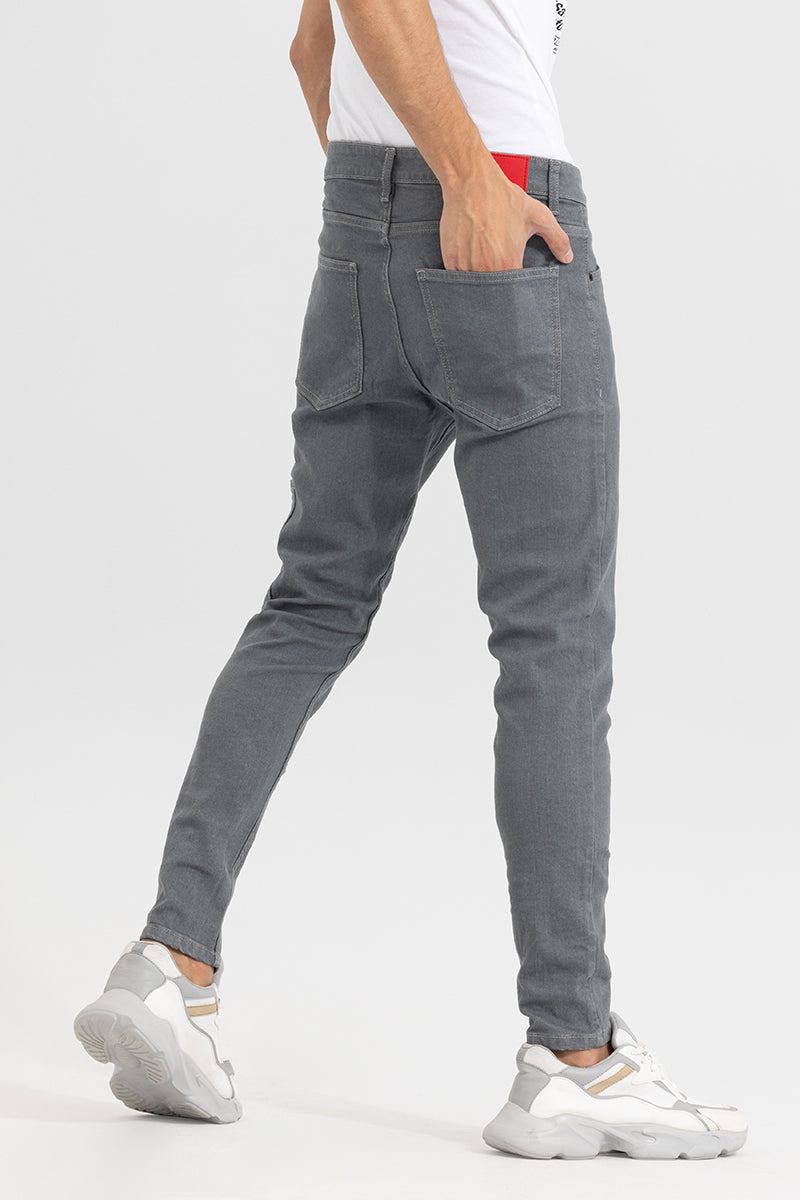 Avik Pebble Grey Skinny Jeans