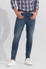 Kenni Whiskered Blue Skinny Jeans