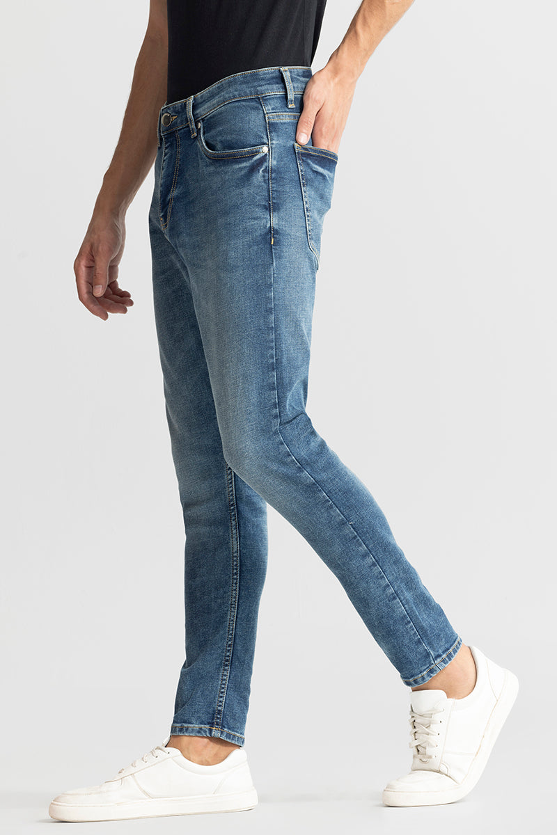 Asher Royal Blue Skinny Jeans