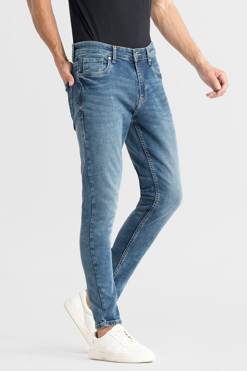 Asher Royal Blue Skinny Jeans