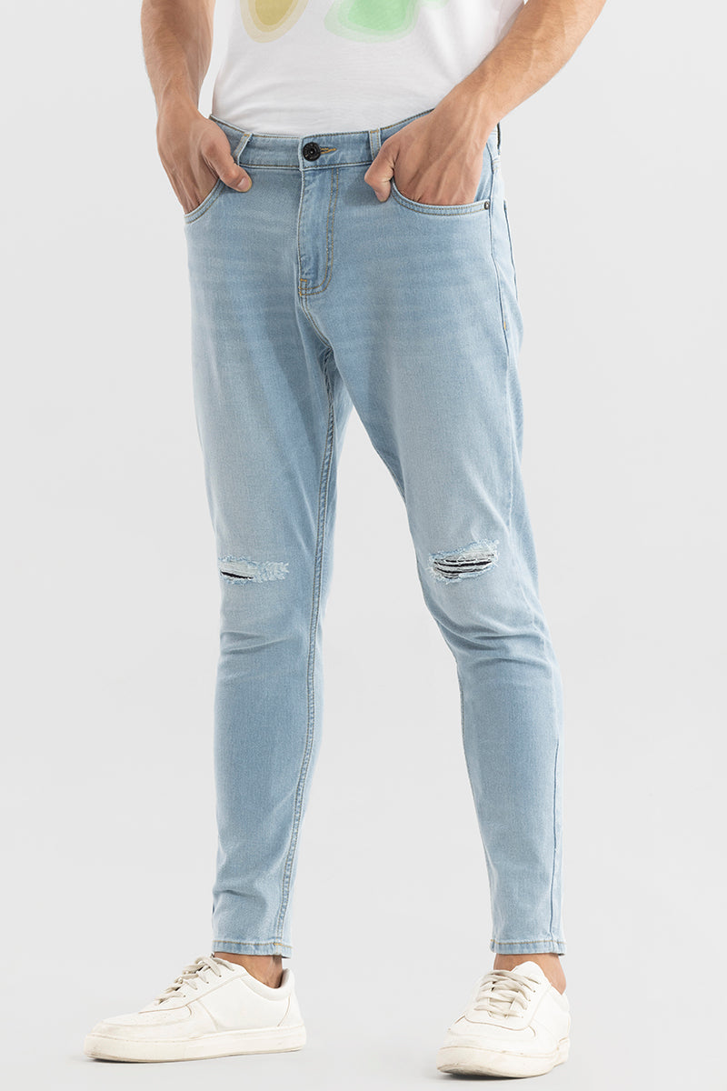 Zeel Ice Blue Skinny Jeans