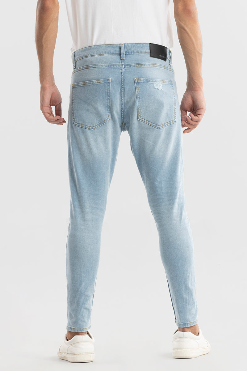 Zeel Ice Blue Skinny Jeans