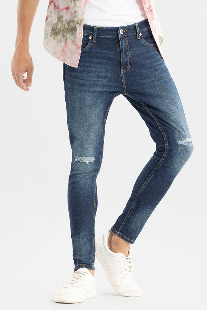 Zeel Mid Blue Skinny jeans