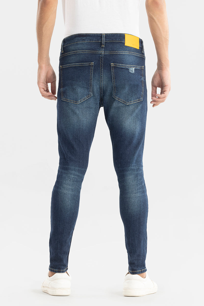 Zeel Mid Blue Skinny jeans