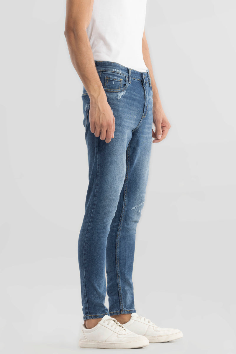 Zeel Aegean Blue Skinny jeans