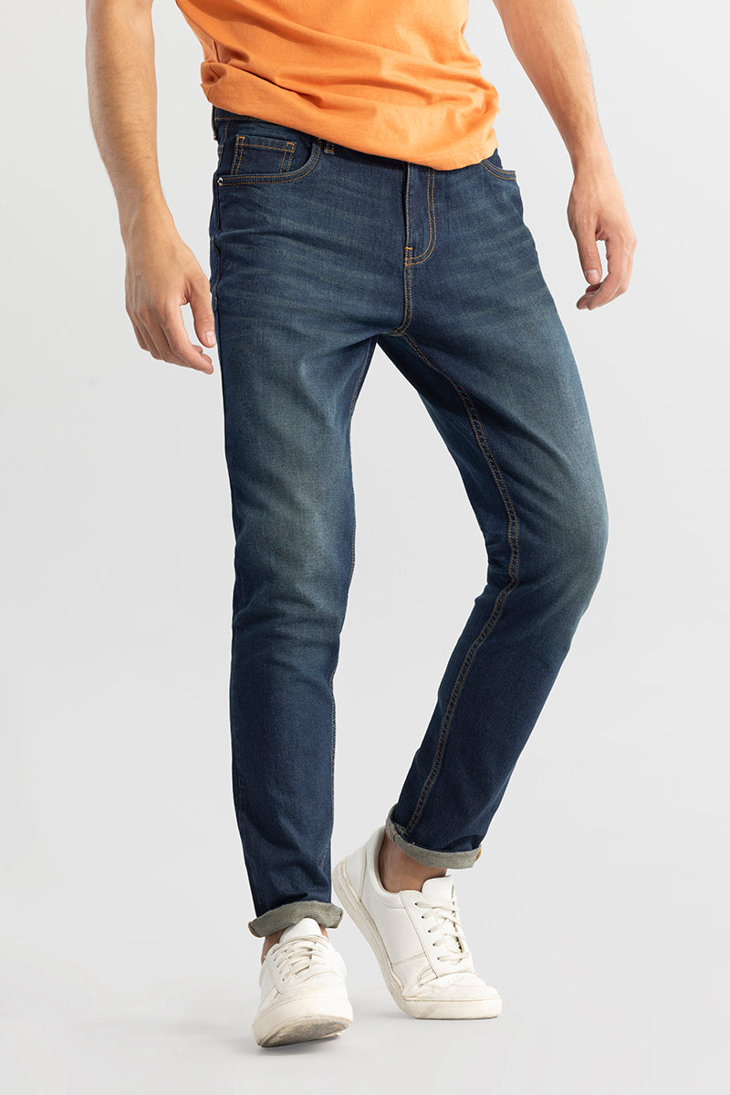 Wispy Dusty Blue Slim Fit Jeans