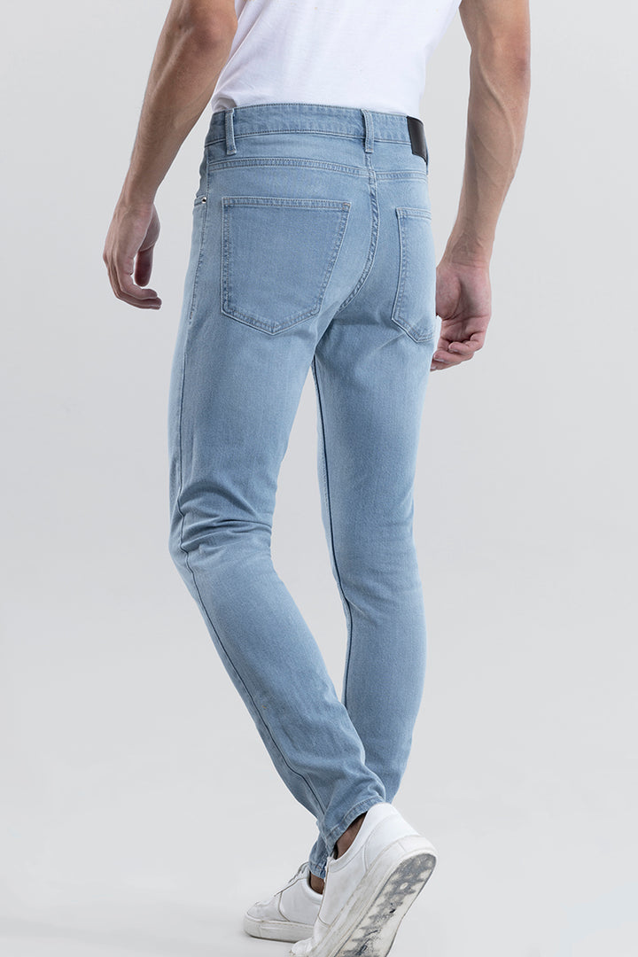 Wispy Sky Blue Slim Fit Jeans