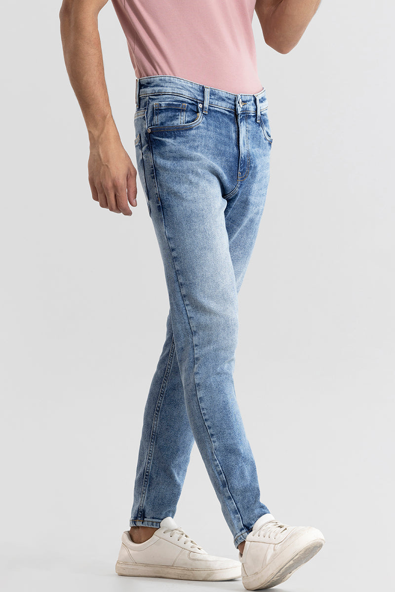 Cerulean Ice Blue Skinny Jeans