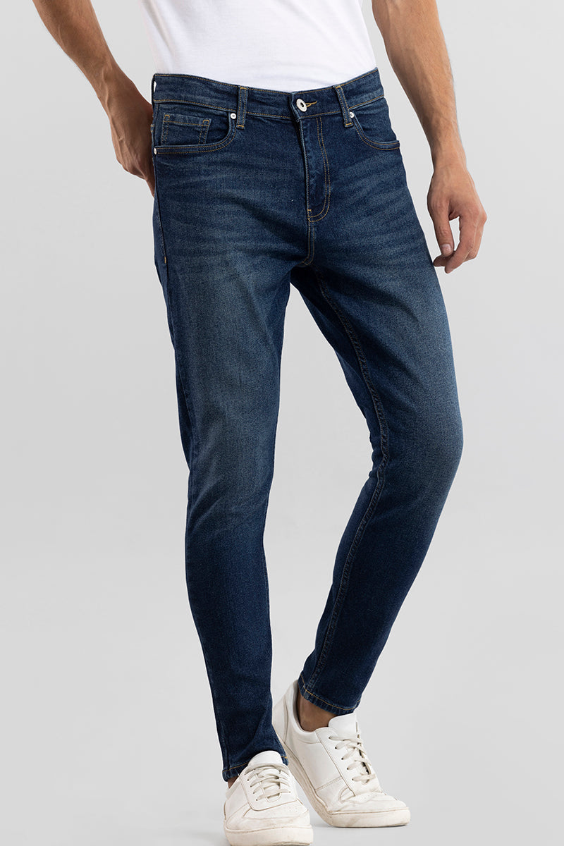 Cerulean Mid Blue Skinny Jeans