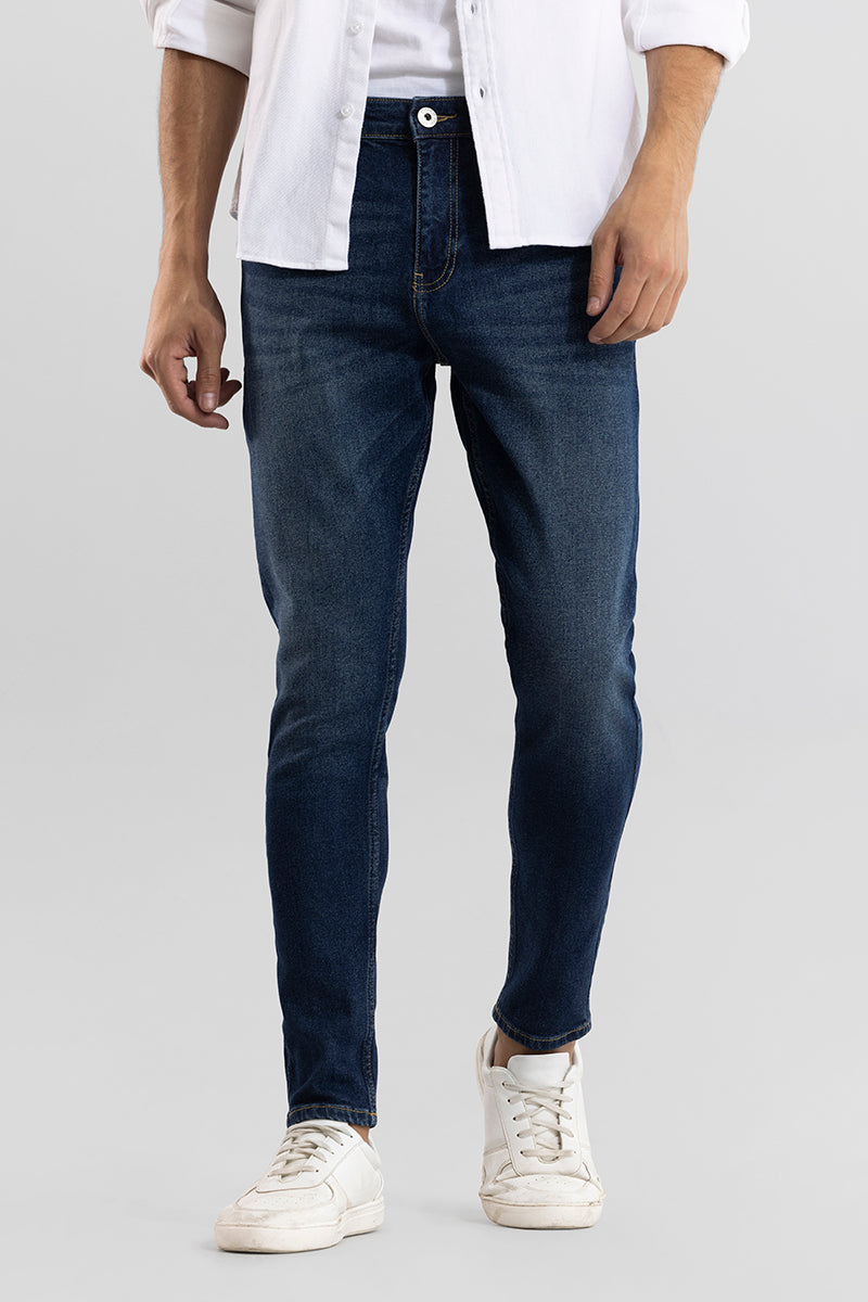 Cerulean Mid Blue Skinny Jeans