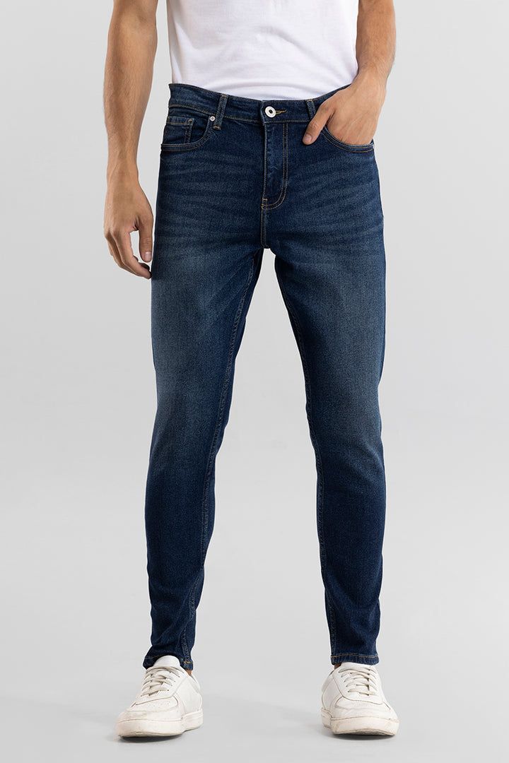 Cerulean Mid Blue Skinny Jeans