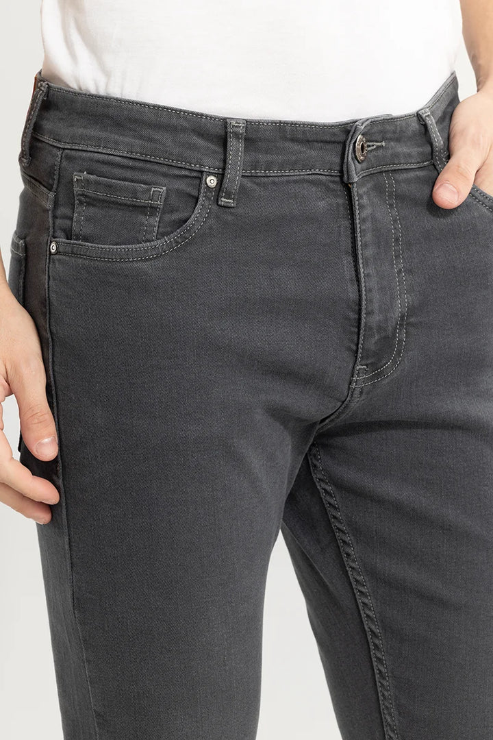 Ashen Dark Grey Skinny Jeans