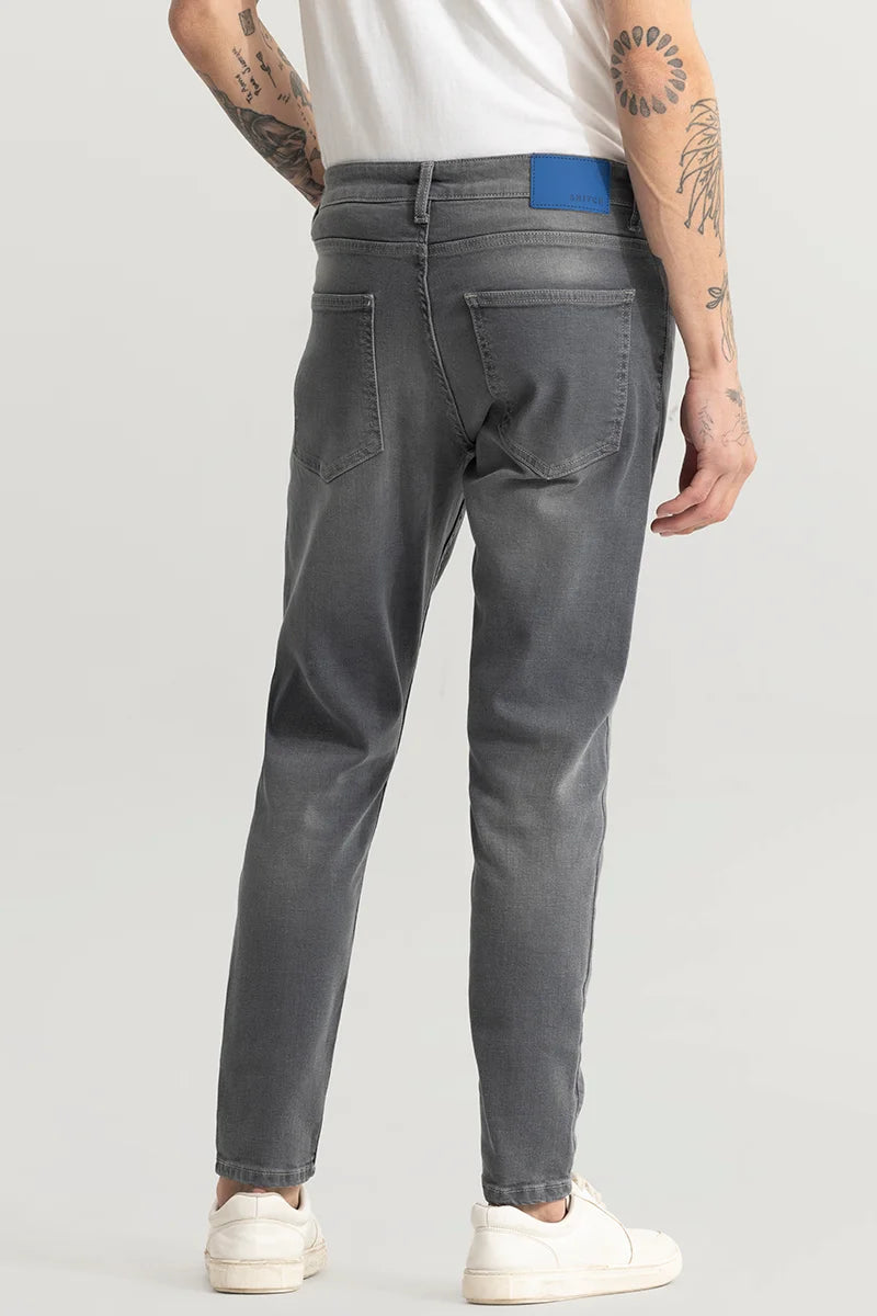 Ashen Charcoal Grey Skinny Jeans