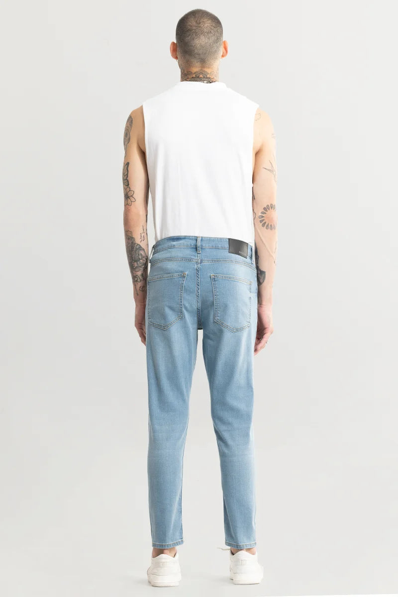 Ripple Light Blue Skinny Jeans