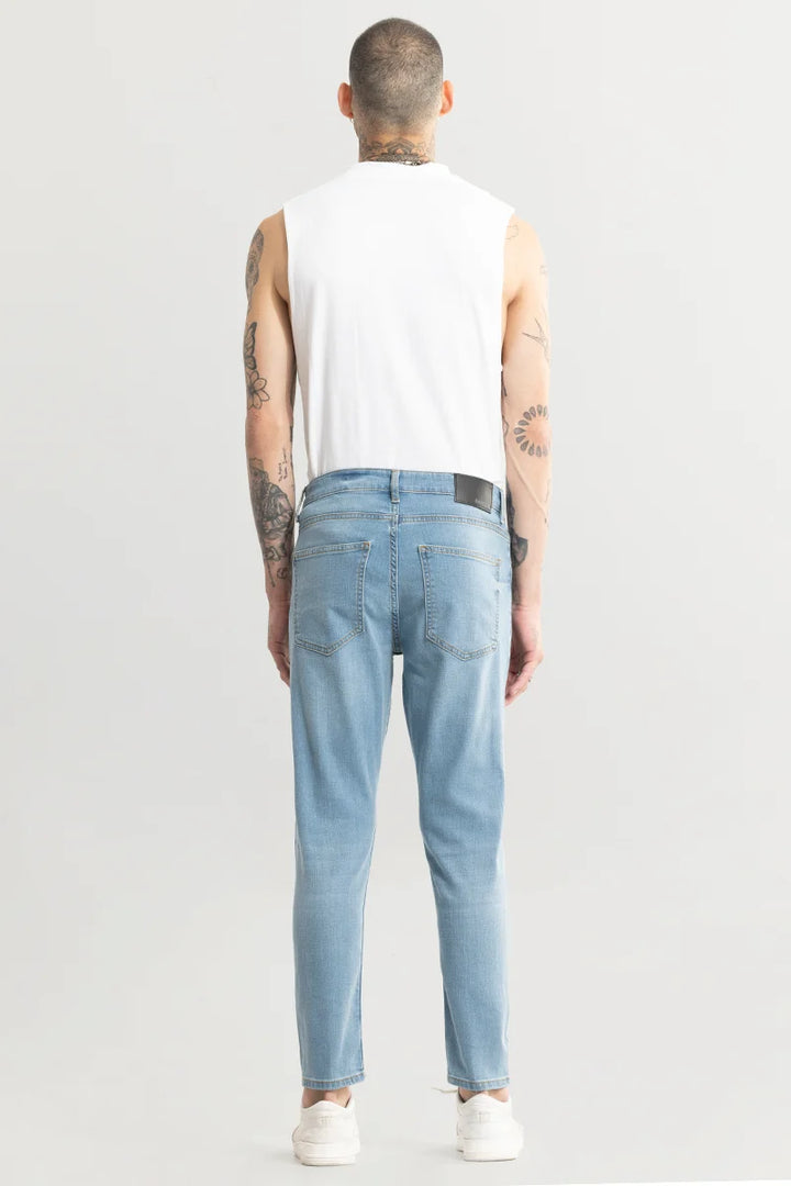 Ripple Light Blue Skinny Jeans