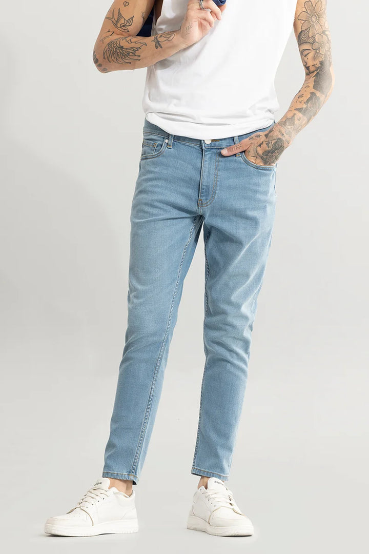 Ripple Light Blue Skinny Jeans