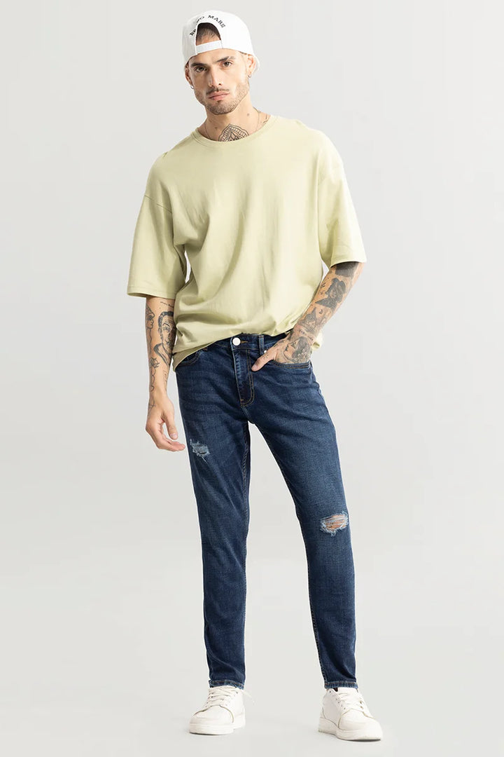 Ripple Mid Blue Skinny Jeans