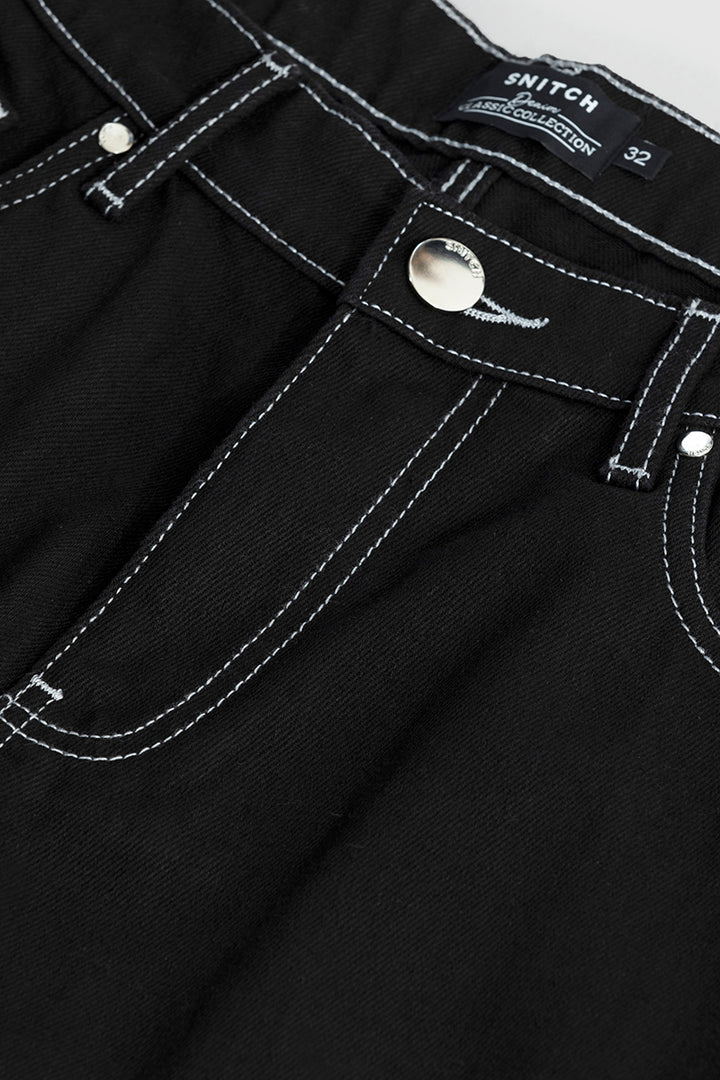 Buzzer Black Baggy Fit jeans