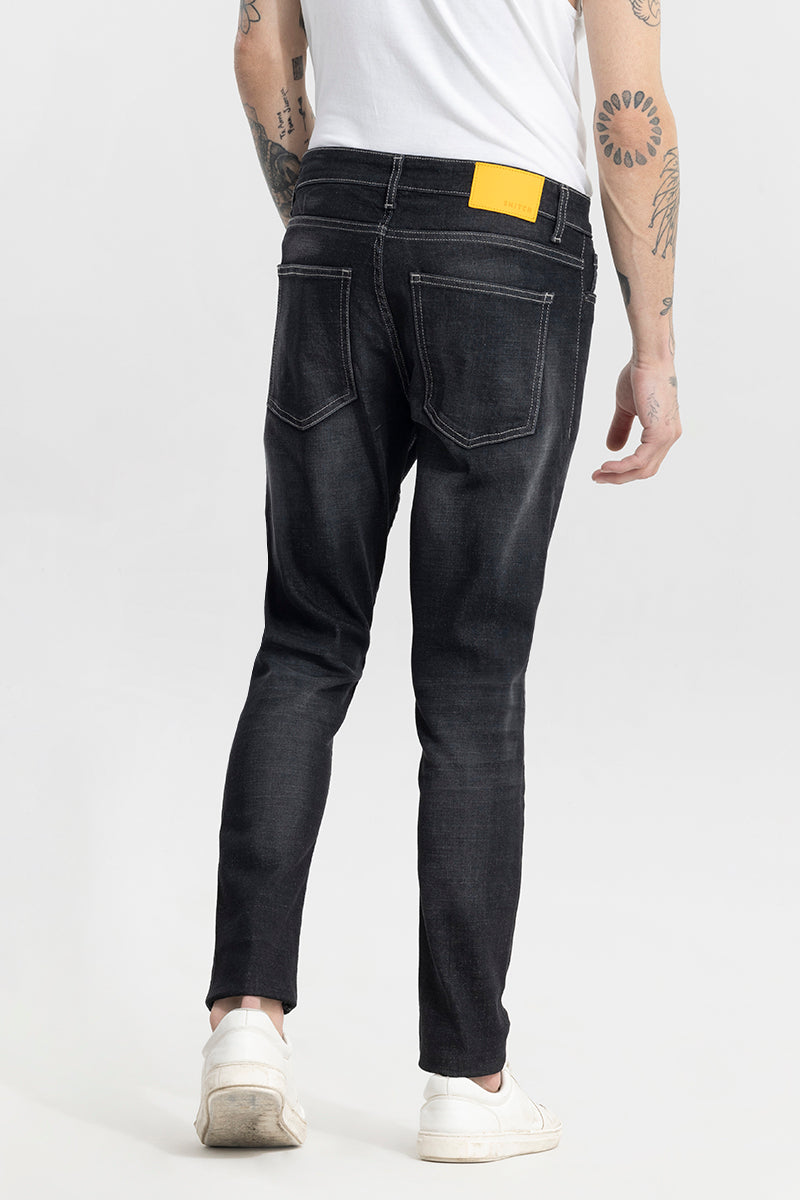 Jexi Washed Black Skinny Jeans