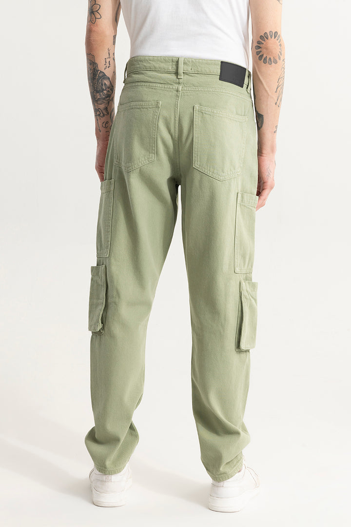 Void Green Baggy Fit Jeans