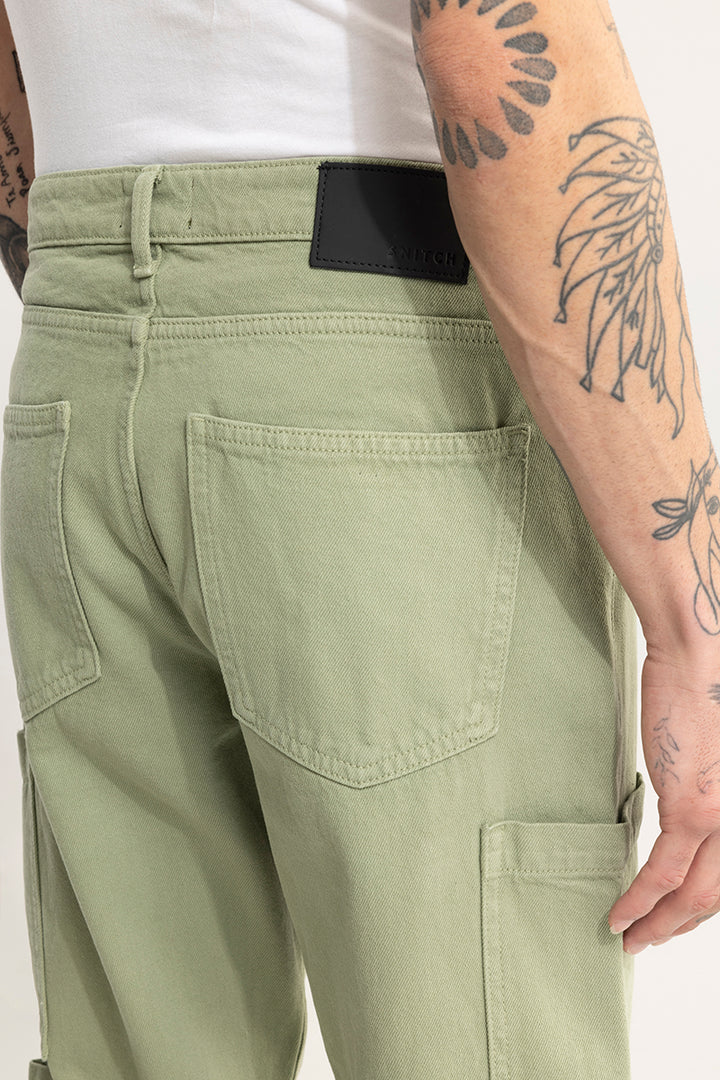 Void Green Baggy Fit Jeans