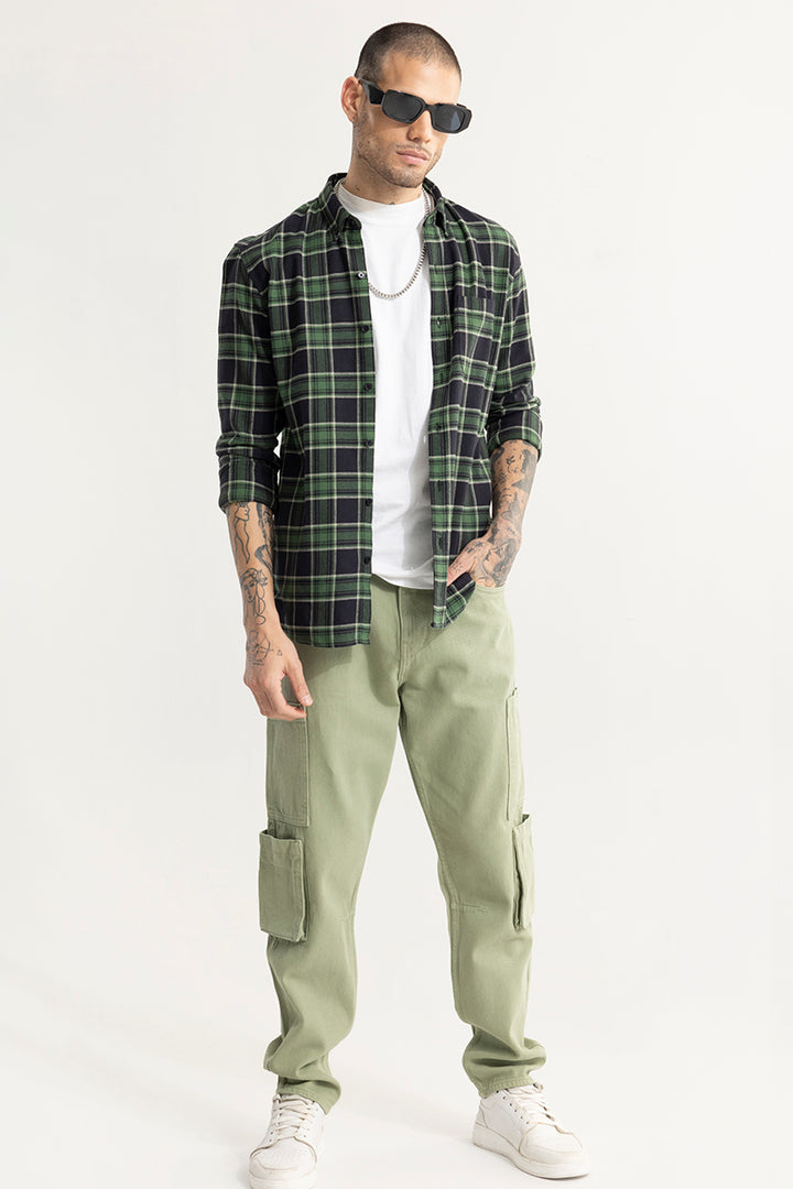 Void Green Baggy Fit Jeans