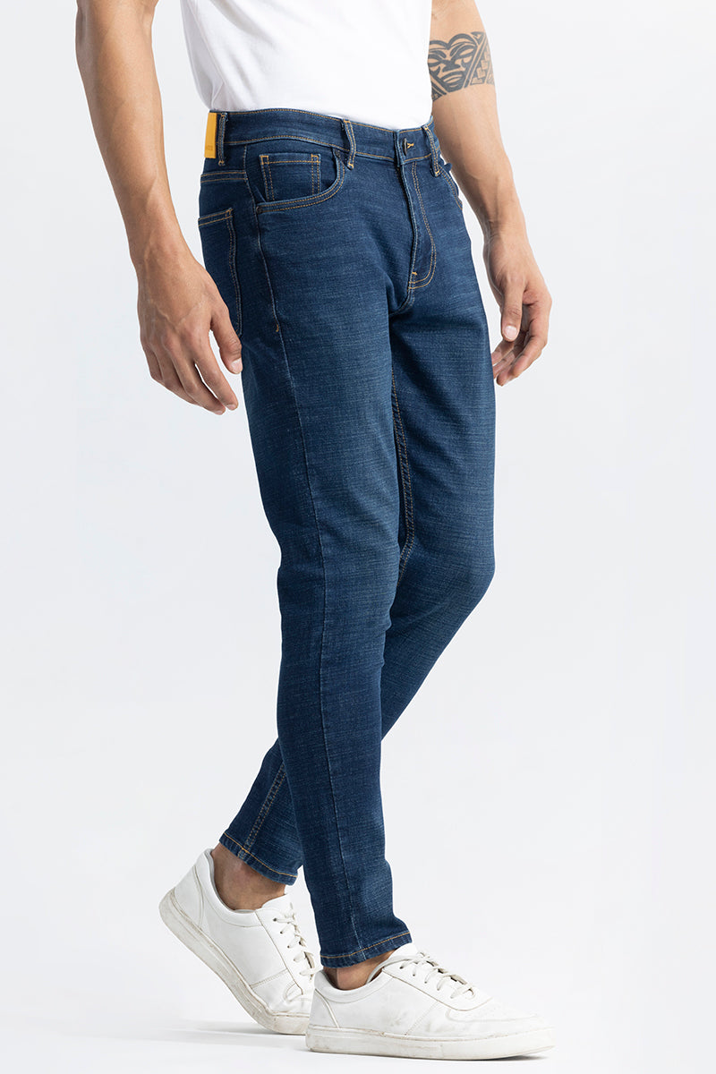 Vizer Mid Blue Skinny Jeans