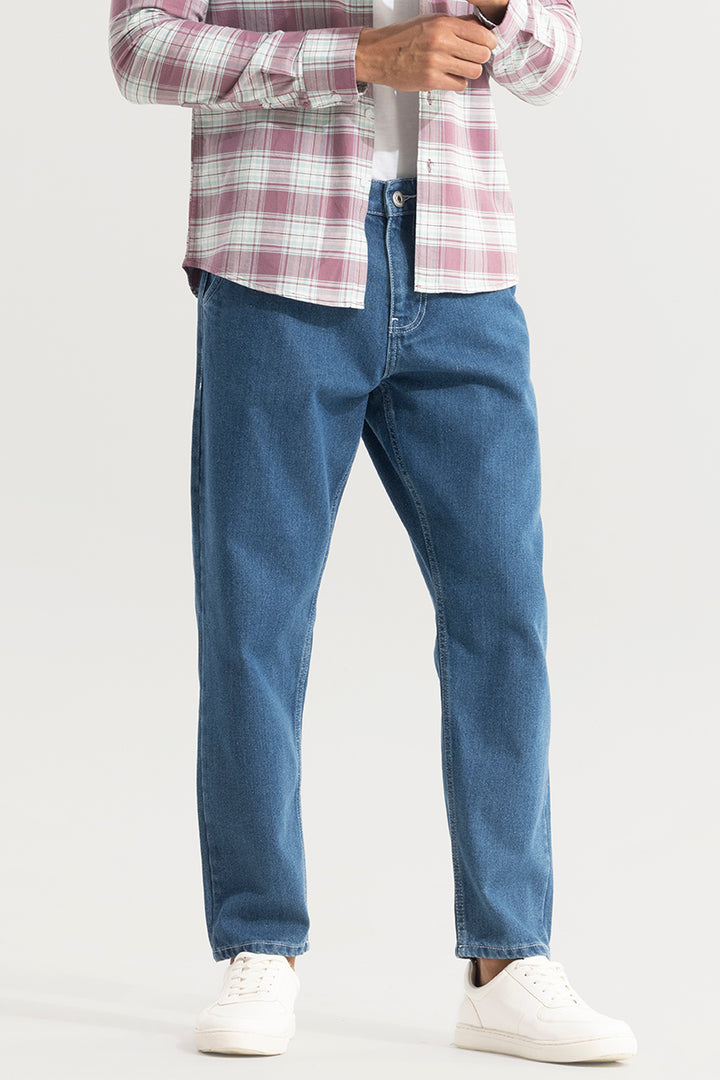 ShadowTwill True Blue Baggy Jeans