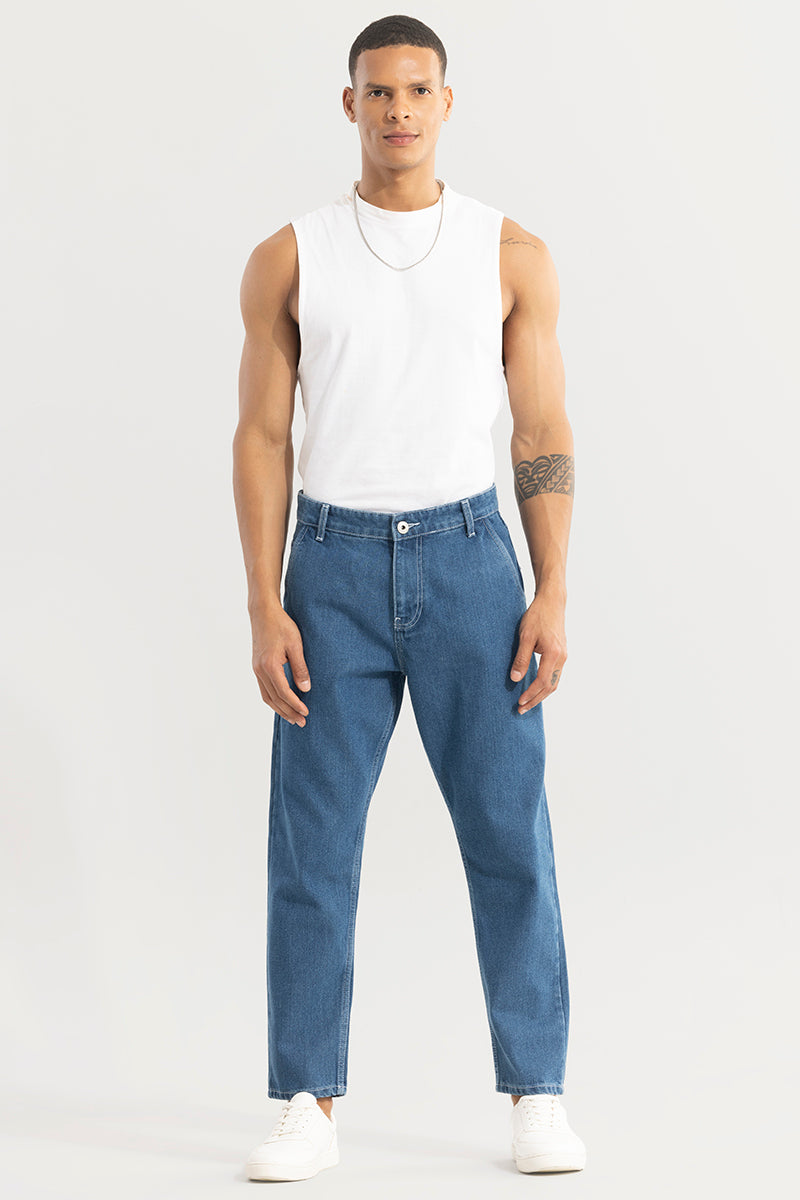 ShadowTwill True Blue Baggy Jeans