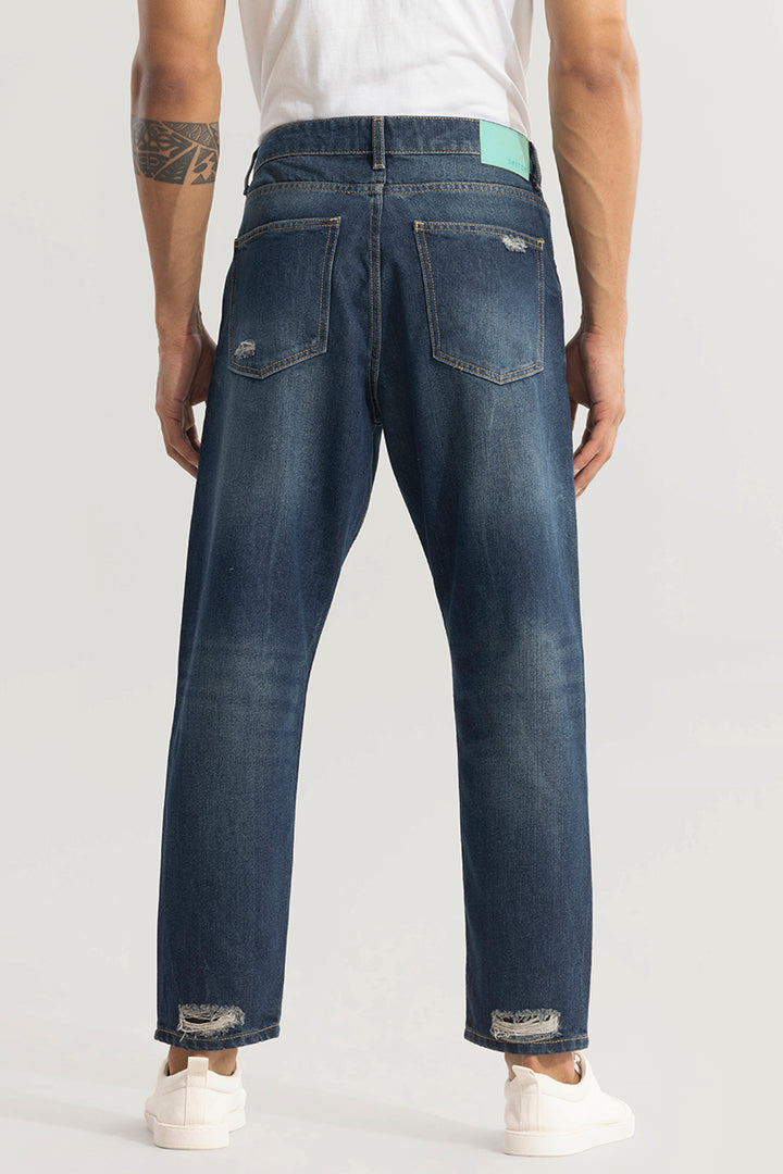 Downtown Prussian Blue Baggy Jeans