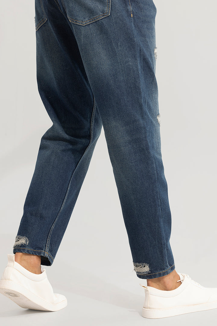 Downtown Prussian Blue Baggy Jeans