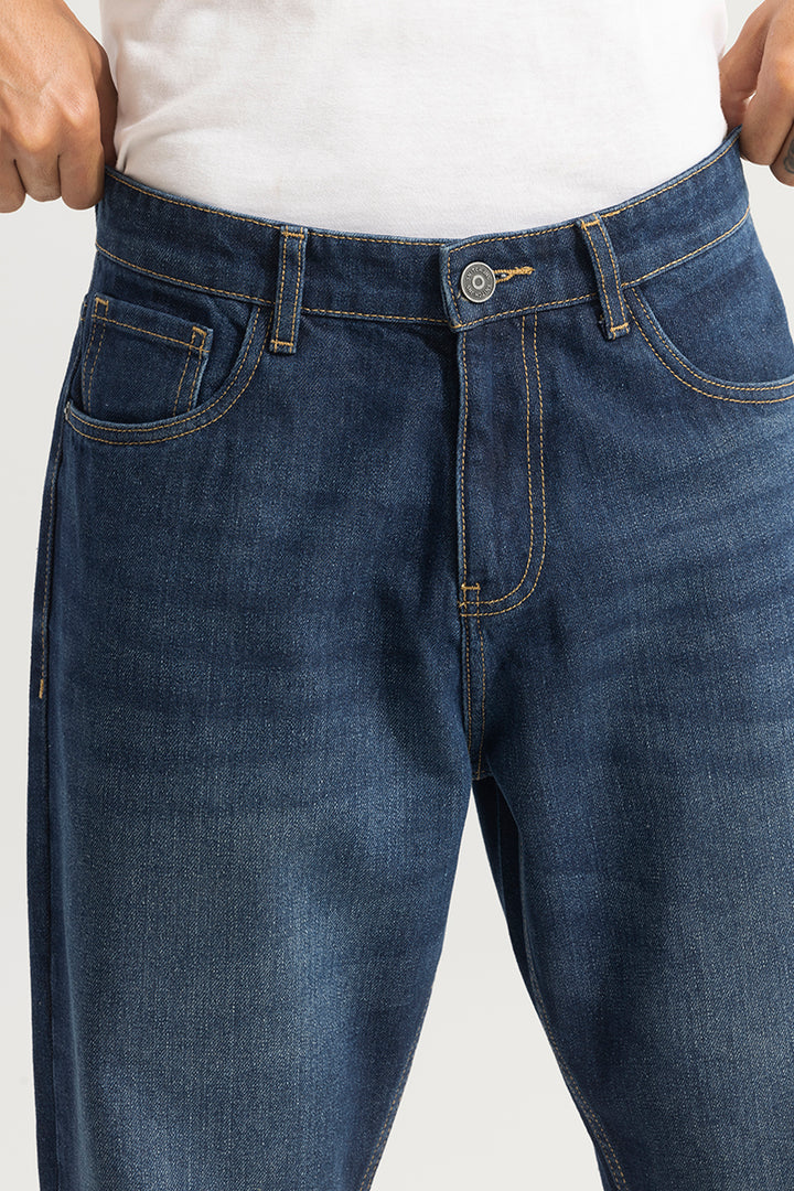 Downtown Indigo Blue Baggy Jeans