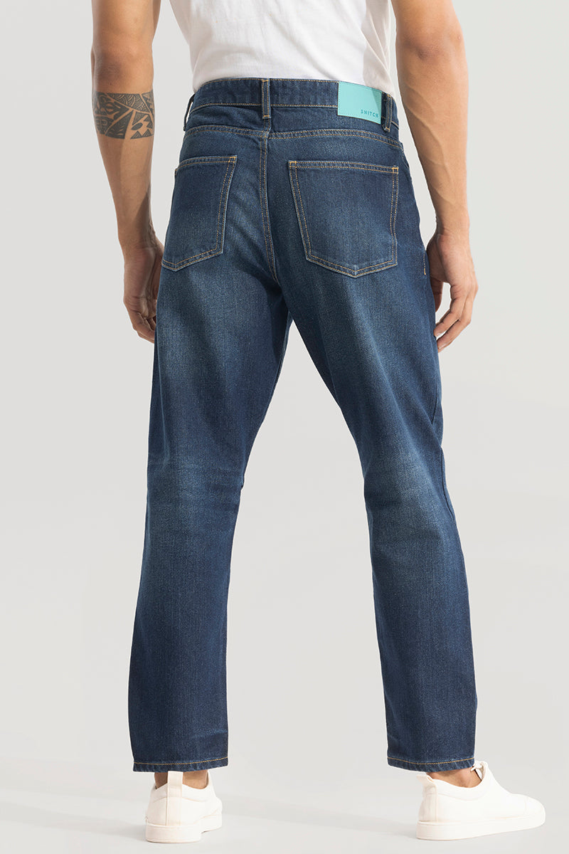 Downtown Indigo Blue Baggy Jeans